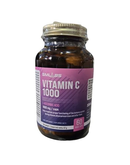 Smlabs Vitamin C 1000mg 60 Veg Caps