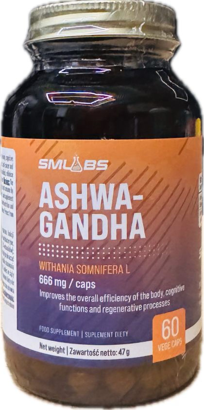 Smlabs Ashwagandha 60 Veg caps