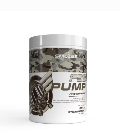 Smlabs F35 Pump Preworkout 380g - Strawberry Flavour