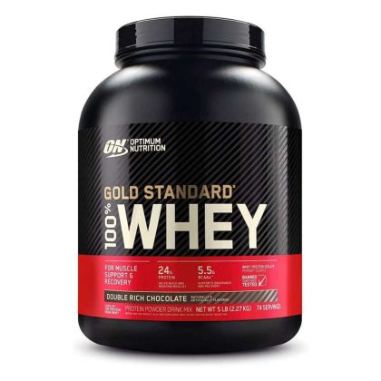 Optimum Nutrition Gold Standard 100% Whey -Double Rich Chocolate- (2.26 kg)
