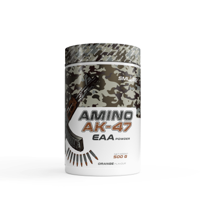 SmLabs Amino AK-47 EAA (500g)- Orange flavour