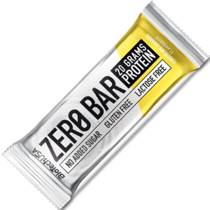 Biotech USA Zero Bar with Native Whey Isolate Μπάρα με 40% Πρωτεΐνη &  50gr (Chocolate Banana)