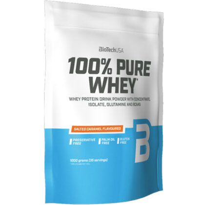 BioTech Usa 100% Pure Whey (1000 gr) – Salted Caramel Flavoured