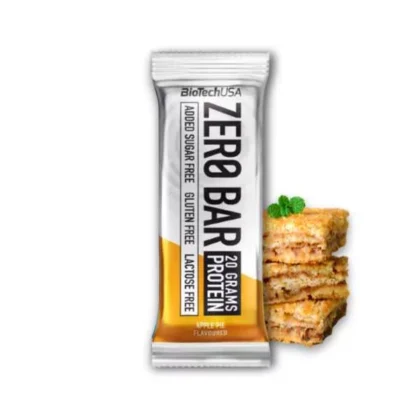 Biotech USA Zero Bar with Native Whey Isolate Μπάρα με 40% Πρωτεΐνη &  50gr (Apple Pie)