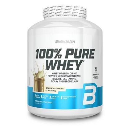 BioTech Usa 100% Pure Whey (2000 gr) - Bourbon Vanilla Flavoured