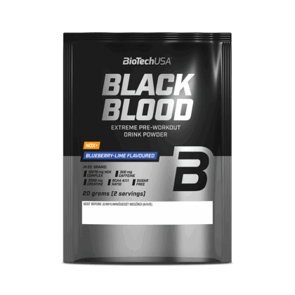 BiotechUSA Black Blood NOX+ (20gr) - Blueberry Lime