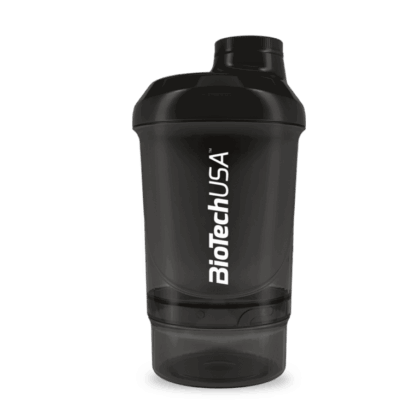 Biotech USA - Shaker Wave+Nano300ml (+150ml) - Black Colour.