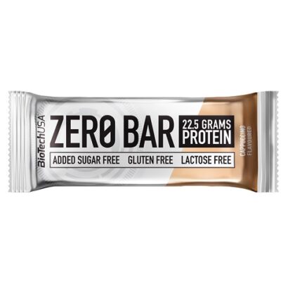 Biotech USA Zero Bar with Native Whey Isolate Μπάρα με 40% Πρωτεΐνη & 50gr (Cappuccino)