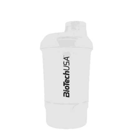 Biotech USA - Shaker Wave+Nano300ml (+150ml) Λευκό-Διάφανο.