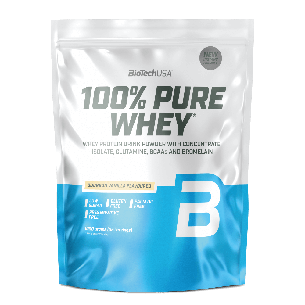 Biotech USA - 100% Pure Whey 1000gr - Βourbon Vanilla