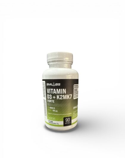 SMlabs Vitamin D3 + K2MK7 90Softgels