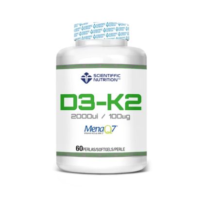 Scientiffic Nutrition - Vitamin D3 2000IU + K2 100MCG (60 Softgels)